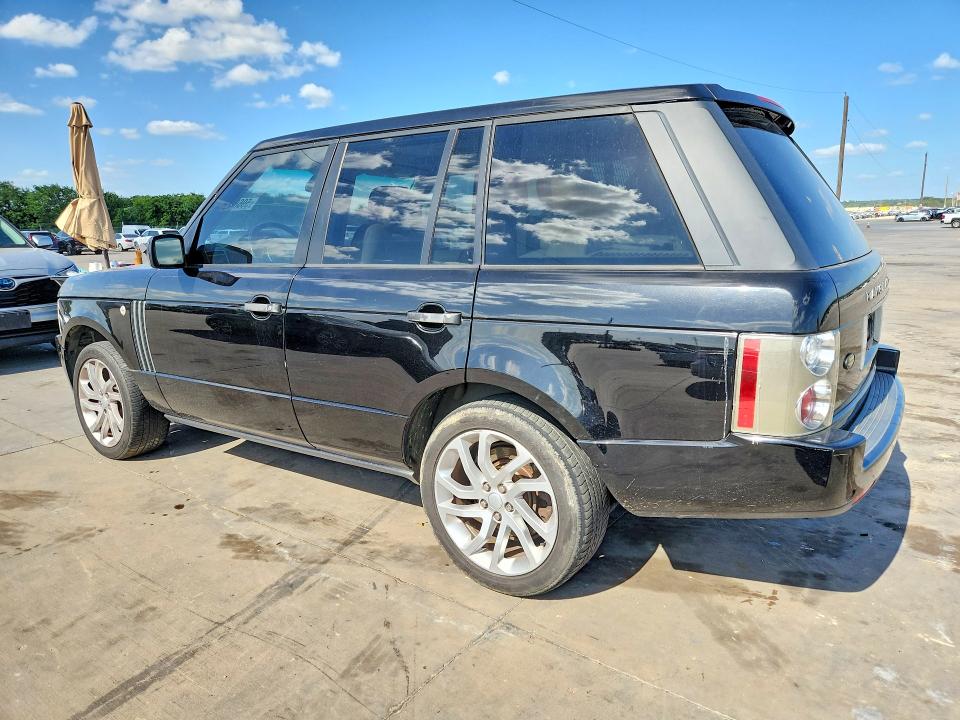 2008 Land rover RANGE ROVER VIN SALMF15468A295928 COPART salvage auction — NORMAL WEAR, Tx - Certificate Of Title, sold $725 on 2026-07-09 (photo 2)
