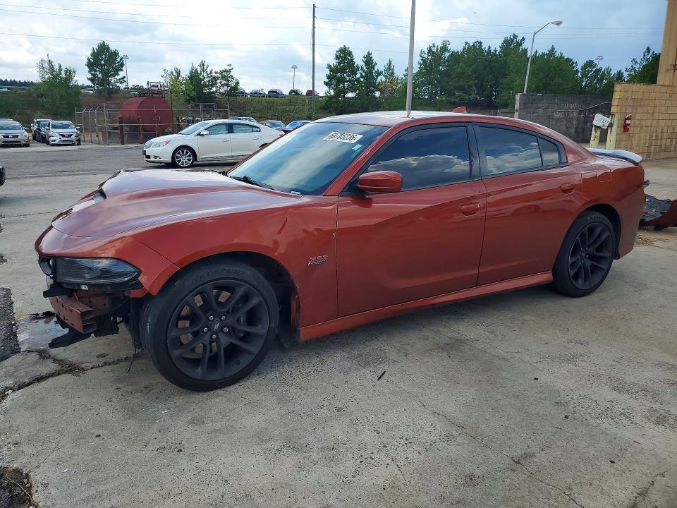 2022 Dodge Charger VIN 2C3CDXGJ7NH225631 — COPART salvage auction photo