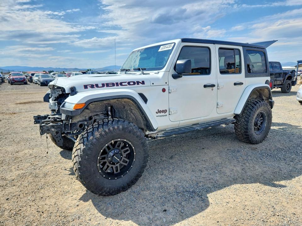 2020 Jeep Wrangler / VIN 1C4HJXFG1LW272801 — COPART salvage auction photo