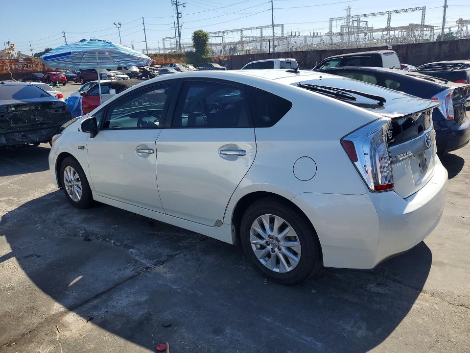 2012 Toyota Prius plug-in VIN JTDKN3DP2C3029540 COPART salvage auction — FRONT END, Ca - Salvage Certificate, sold $200 on 2026-07-29 (photo 2)