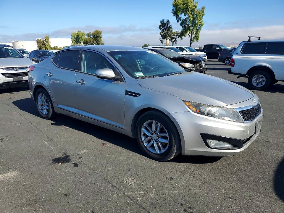 2013 Kia Optima VIN 5XXGM4A73DG243179 COPART salvage auction — REAR END, Ca - Dis/Dlr/Exp Only Lien Papers (P), sold $650 on 2026-07-27 (photo 4)