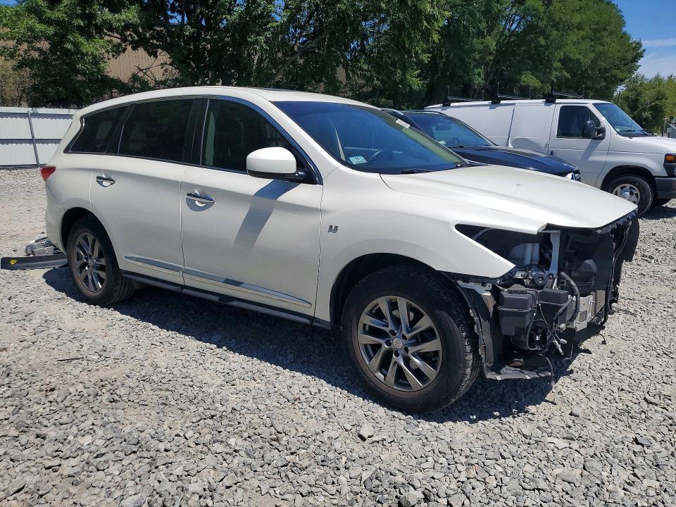 2015 Infiniti Qx60 VIN 5N1AL0MMXFC509511 COPART salvage auction — FRONT END, Ma - Cert Of Title-Reconstrctd Coll, sold $525 on 2026-07-24 (photo 4)