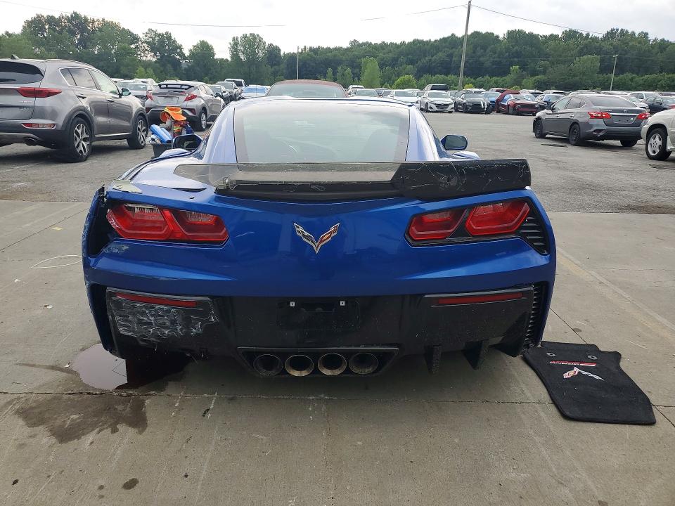 2019 Chevrolet Corvette VIN 1G1YY2D79K5120859 COPART salvage auction — SIDE, KY - BILL OF SALE/PART ONLY/NO TITL, sold $18,100 on 2026-07-27 (photo 6)