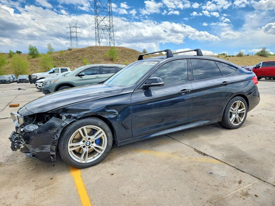 2014 BMW 3er VIN WBA3X5C5XED557928 COPART salvage auction — FRONT END, Co - Salvage Title, sold $550 on 2026-07-29 (photo 1)