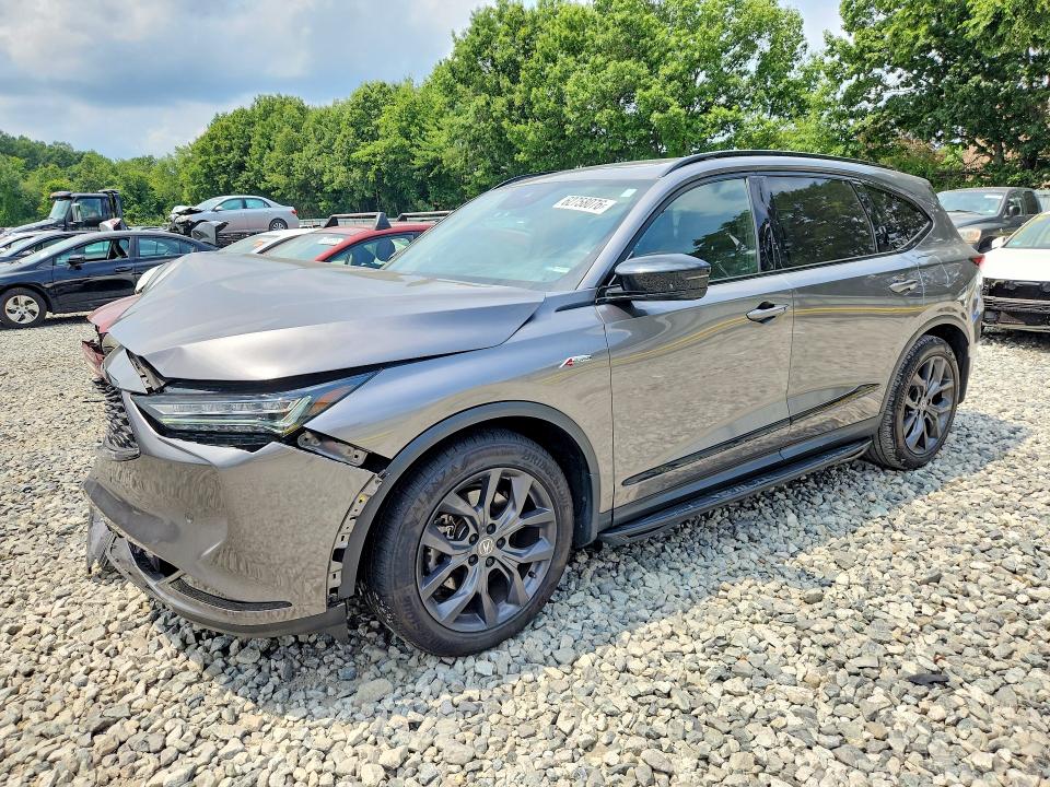 2022 Acura Mdx VIN 5J8YE1H03NL020197 — COPART salvage auction photo
