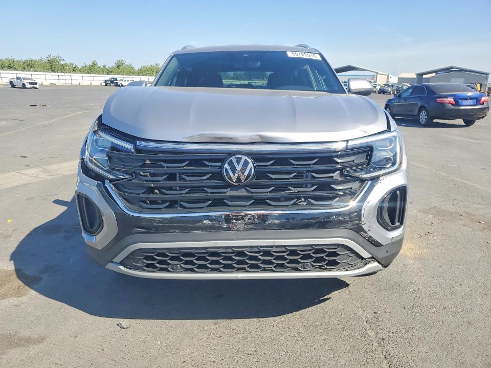 2025 Volkswagen Atlas VIN 1V2WE2CA2SC202401 COPART salvage auction — FRONT END, Ca - Salvage Certificate, sold $10,400 on 2026-08-20 (photo 5)