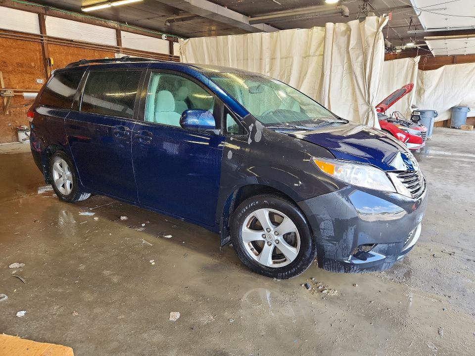 2011 Toyota Sienna VIN 5TDKK3DC2BS152533 COPART salvage auction — REAR END, PA - CERTIFICATE OF SALVAGE, sold $925 on 2026-07-16 (photo 4)