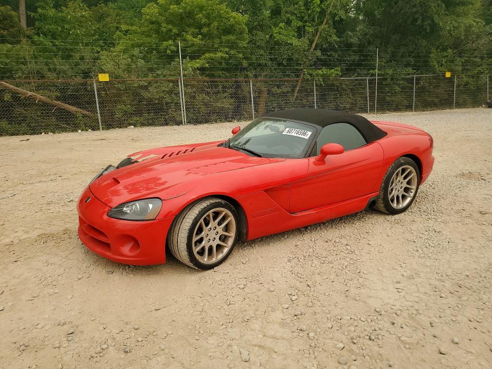 2003 Dodge Viper VIN 1B3JR65Z23V501405 COPART salvage auction — REAR END, Oh - Cert Of Title-Salvage, sold $25,250 on 2026-08-26 (photo 1)
