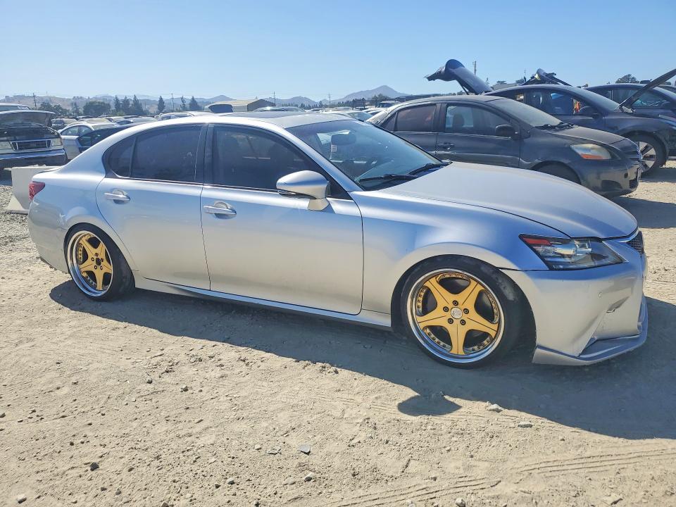 2013 Lexus Gs VIN JTHBE1BL7D5001337 COPART salvage auction — REAR END, CA - SALVAGE CERTIFICATE, sold $875 on 2026-07-30 (photo 4)