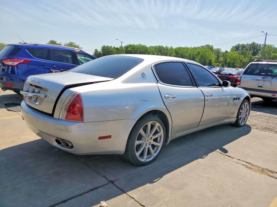 2005 Maserati Quattroporte VIN ZAMCE39A750014721 COPART salvage auction — REAR END, KY - CERTIFICATE OF TITLE, sold $400 on 2026-08-06 (photo 3)