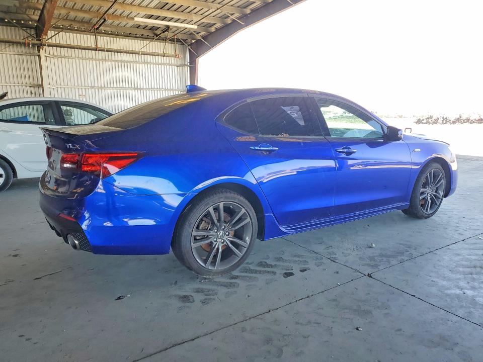 2018 Acura Tlx VIN 19UUB2F63JA010764 COPART salvage auction — VANDALISM, Ca - Salvage Certificate, sold $11,800 on 2026-07-30 (photo 3)