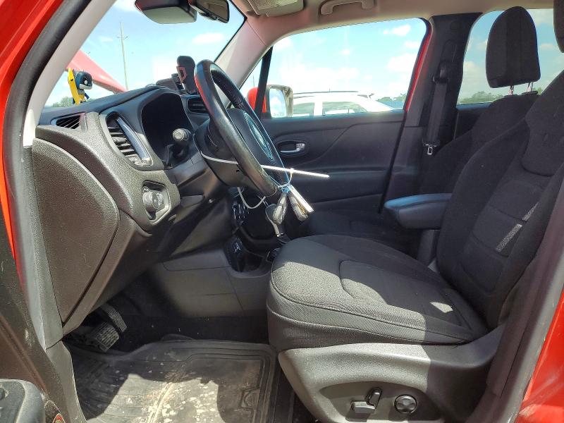 2017 Jeep Renegade VIN ZACCJABB9HPF99534 COPART salvage auction — FRONT END, Pa - Certificate Of Salvage, sold $850 on 2026-07-27 (photo 7)