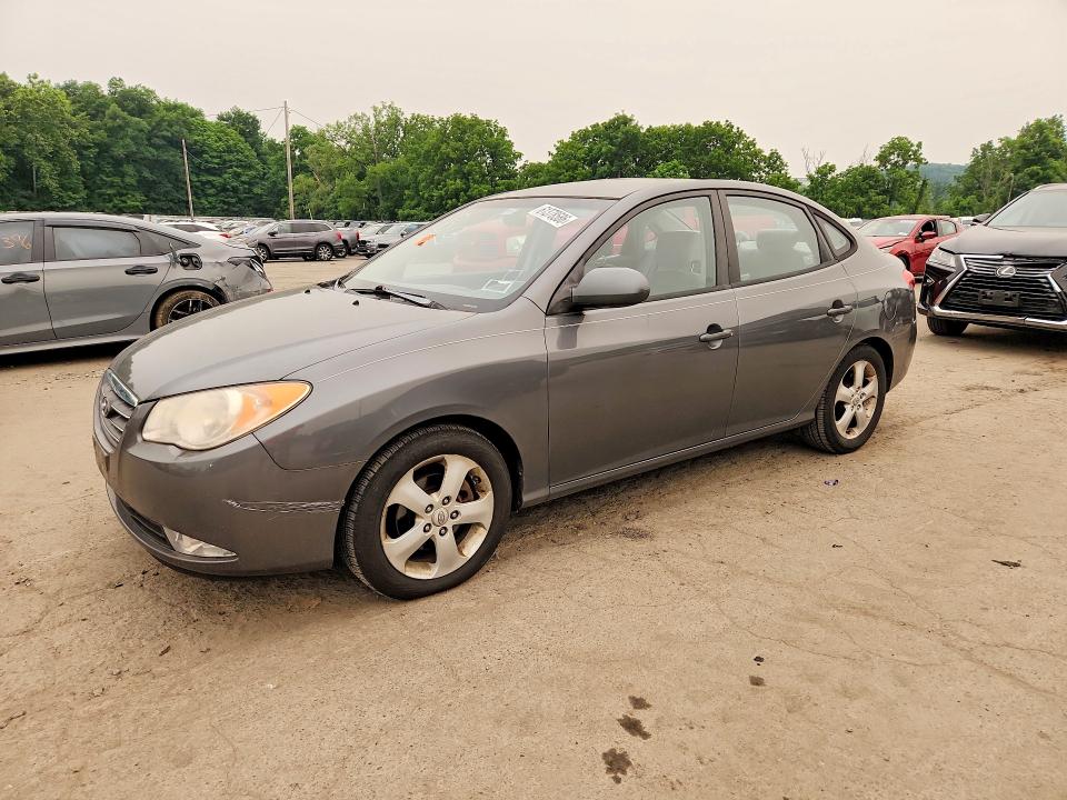 2008 Hyundai Elantra VIN KMHDU46D98U368006 COPART salvage auction — NORMAL WEAR, Ny - Certificate Of Title, sold $350 on 2026-07-28 (photo 1)
