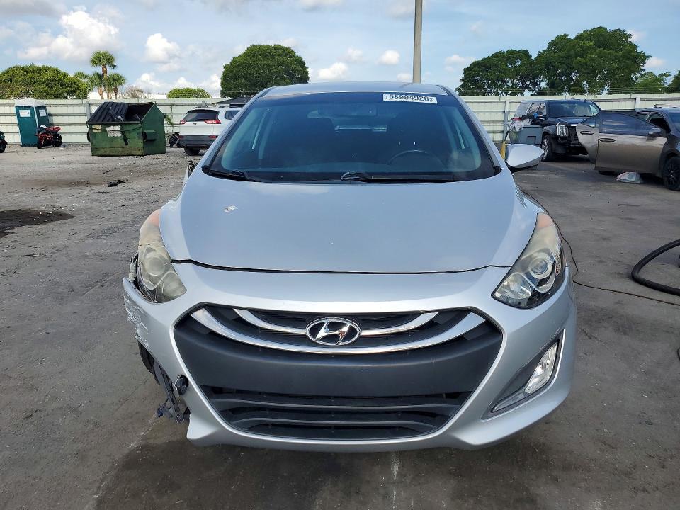 2013 Hyundai Elantra VIN KMHD35LE1DU153316 COPART salvage auction — FRONT END, Fl - Cert Of Title Slvg Rebuildable, sold $925 on 2026-07-08 (photo 5)