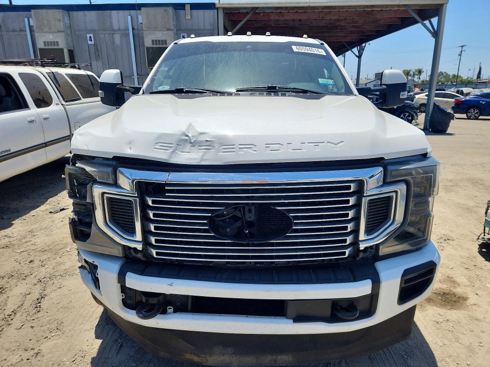 2020 Ford F350 VIN 1FT8W3DT8LEE07269 COPART salvage auction — FRONT END, CA - DIS/DLR/EXP ONLY CLEAN TITLE (P), sold $16,000 on 2026-07-29 (photo 5)