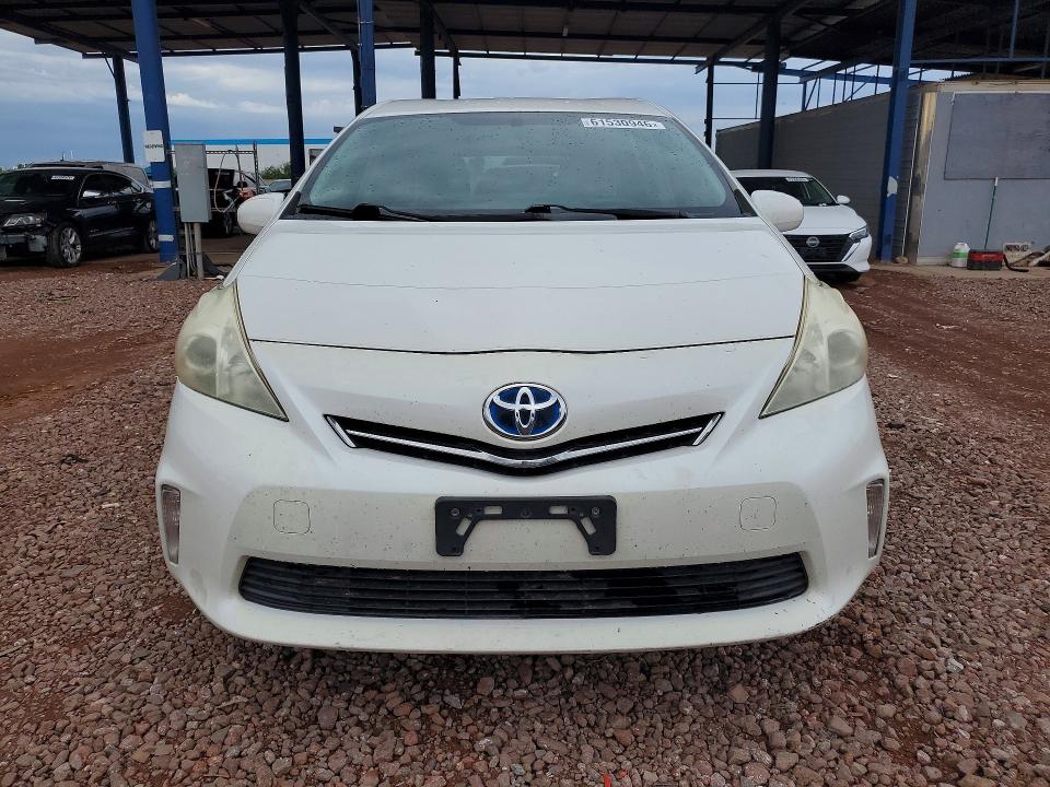 2012 Toyota Prius v VIN JTDZN3EU9C3028100 COPART salvage auction — MECHANICAL, Az - Certificate Of Title, sold $2,300 on 2026-07-23 (photo 5)