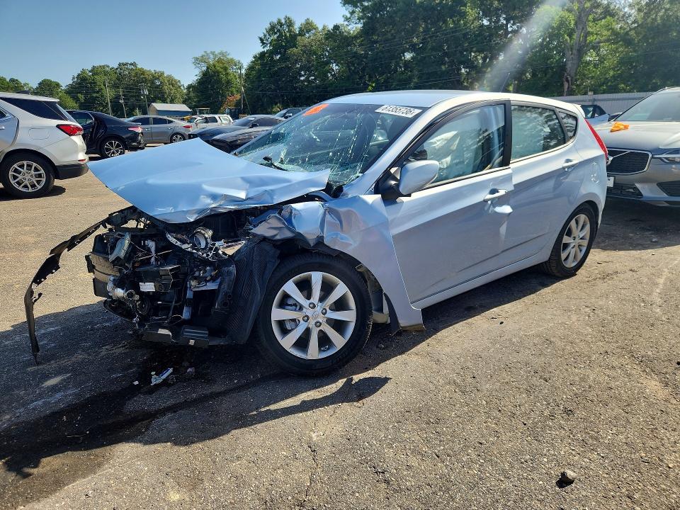2014 Hyundai Accent VIN KMHCU5AE2EU151443 COPART salvage auction — FRONT END, AL - CERTIFICATE OF TITLE, sold $250 on 2026-07-27 (photo 1)