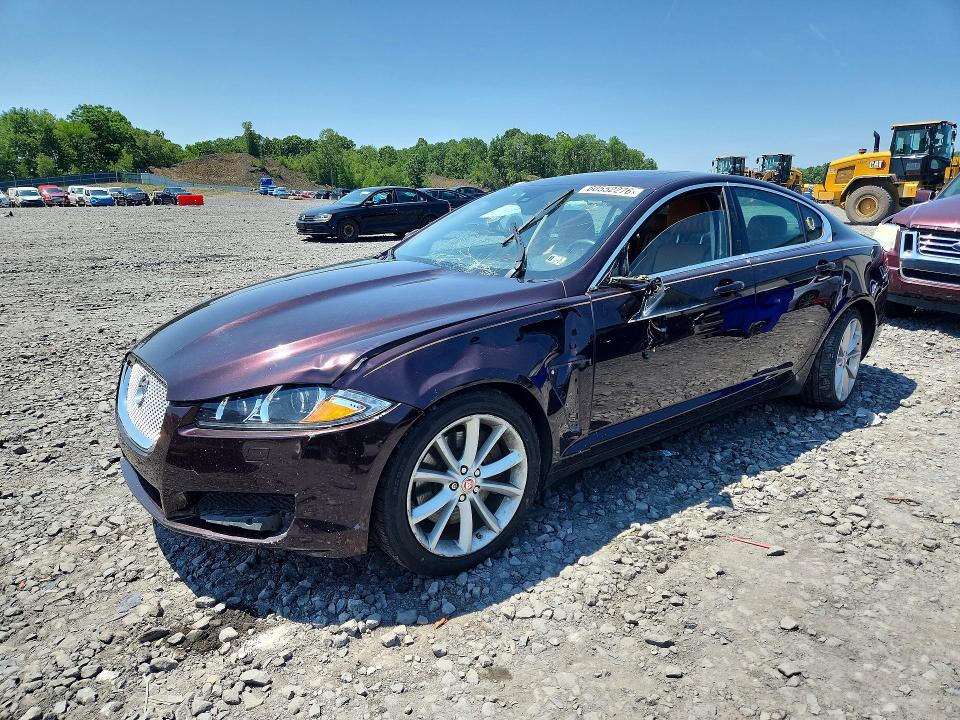 2015 Jaguar Xf VIN SAJWJ0FF6F8U70564 COPART salvage auction — FRONT END, Pa - Certificate Of Salvage, sold $700 on 2026-07-22 (photo 1)