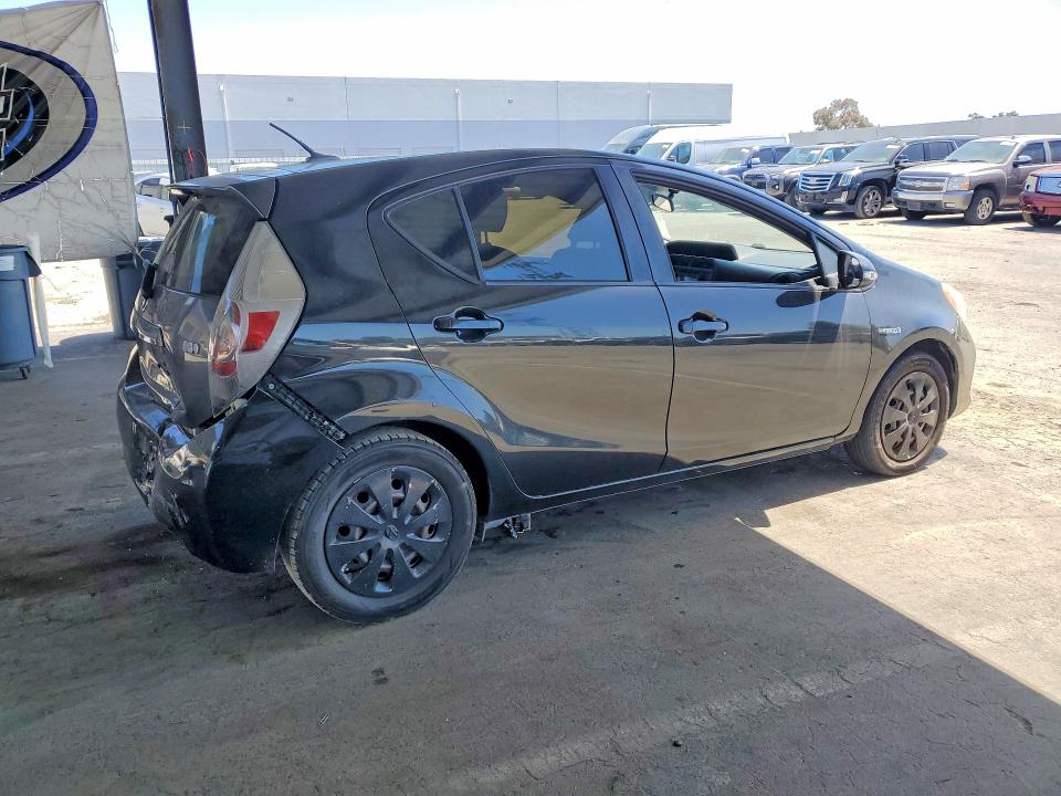 2014 Toyota Prius VIN JTDKDTB39E1572322 COPART salvage auction — REAR END, Ca - Salvage Certificate, sold $575 on 2026-07-14 (photo 3)