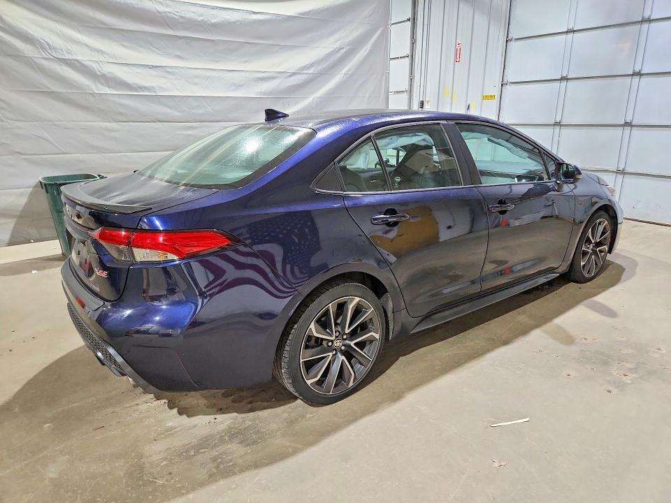 2020 Toyota Corolla VIN 5YFT4RCE7LP008166 COPART salvage auction — SIDE, Nh - Cert Of Title-Salvage, sold $325 on 2026-07-21 (photo 3)