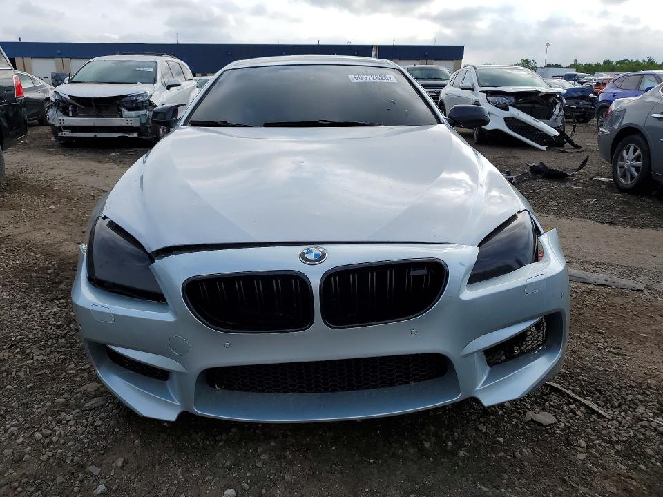 2012 BMW 6er VIN WBALX5C58CC894102 COPART salvage auction — WATER/FLOOD, Mi - Cert Of Title-Flood Vehicle, sold $750 on 2026-07-31 (photo 5)