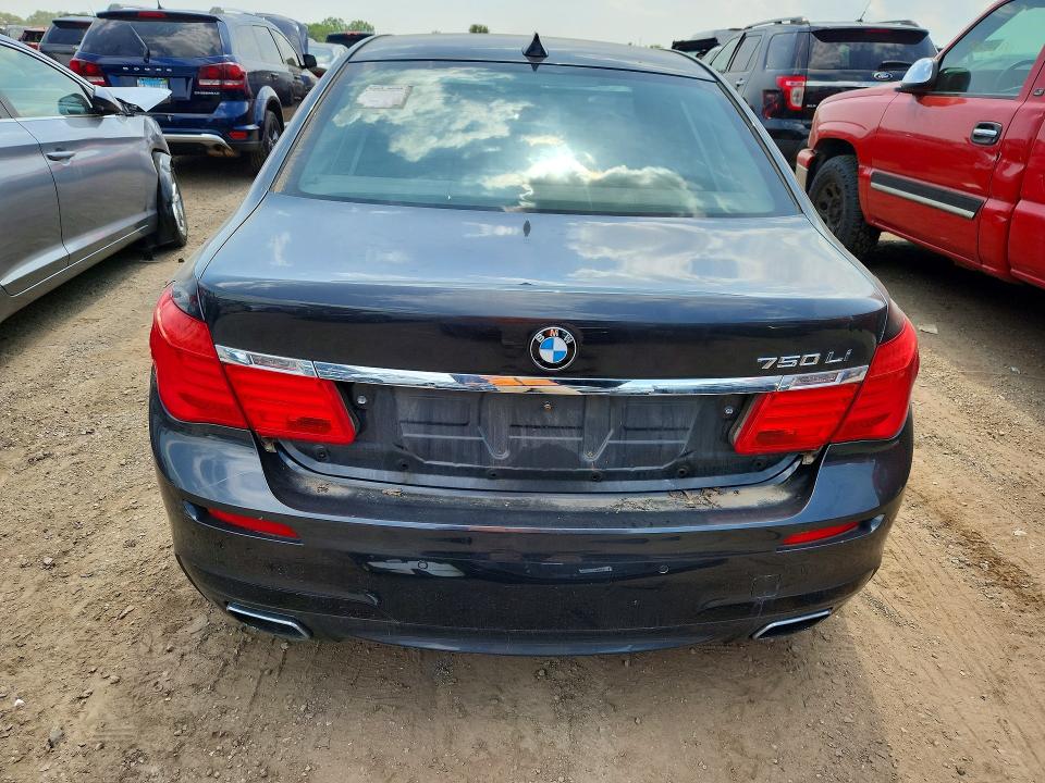 2011 BMW 7 series VIN WBAKC8C52BC432657 COPART salvage auction — MECHANICAL, IL - CERTIFICATE OF TITLE, sold $450 on 2026-07-09 (photo 6)