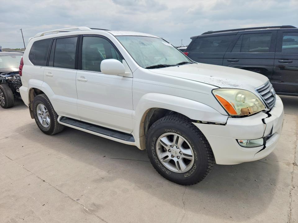 2007 Lexus Gx 470 VIN JTJBT20X870147683 COPART salvage auction — FRONT END, Tx - Salvage Vehicle Title, sold $4,900 on 2026-07-30 (photo 4)