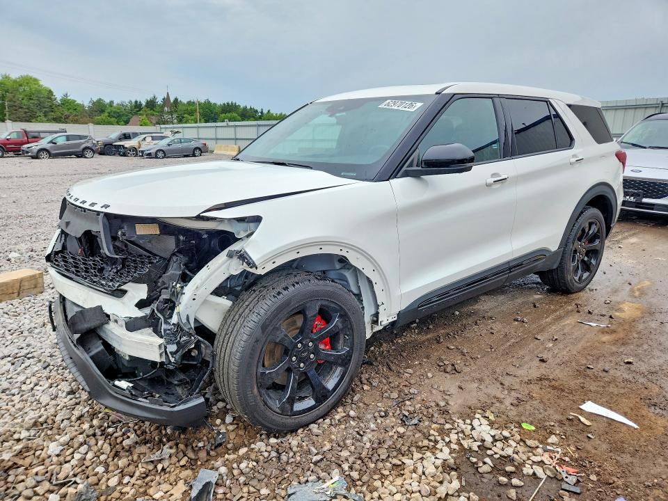 2021 Ford Explorer VIN 1FM5K8GC0MGA89334 — COPART salvage auction photo