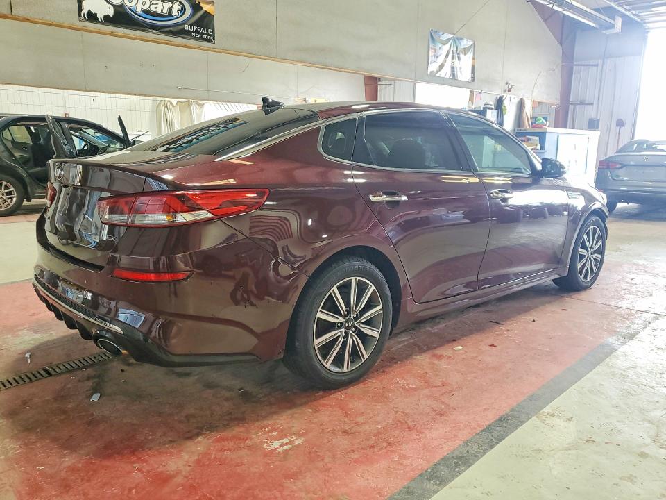 2019 Kia Optima VIN 5XXGU4L12KG329167 COPART salvage auction — FRONT END, Ny - Mv-907A Salvage Certificate, sold $2,250 on 2026-07-27 (photo 3)