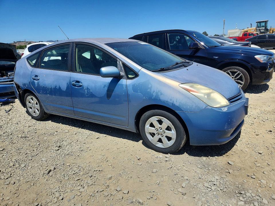2005 Toyota Prius VIN JTDKB20U753082509 COPART salvage auction — REAR END, Ca - Salvage Certificate, sold $450 on 2026-07-28 (photo 4)