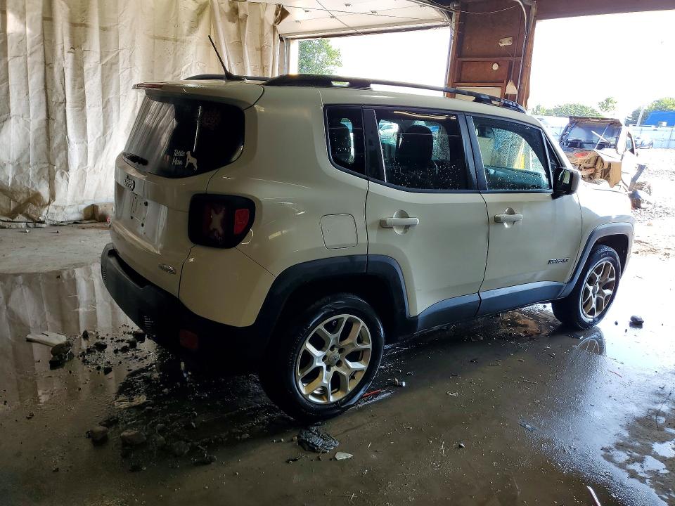 2015 Jeep Renegade VIN ZACCJBBT4FPB39872 COPART salvage auction — FRONT END, Pa - Certificate Of Salvage, sold $950 on 2026-08-13 (photo 3)