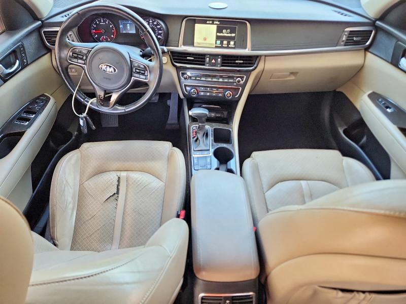 2016 Kia Optima VIN 5XXGU4L38GG079300 COPART salvage auction — MECHANICAL, Ga - Certificate Of Title, sold $100 on 2026-07-28 (photo 8)