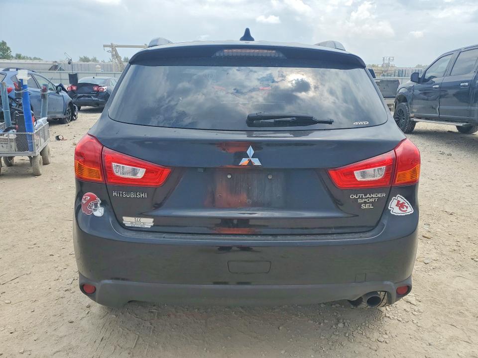 2017 Mitsubishi Outlander VIN JA4AR4AW5HZ049619 COPART salvage auction — FRONT END, Salvage Title, sold $1,150 on 2026-07-28 (photo 6)