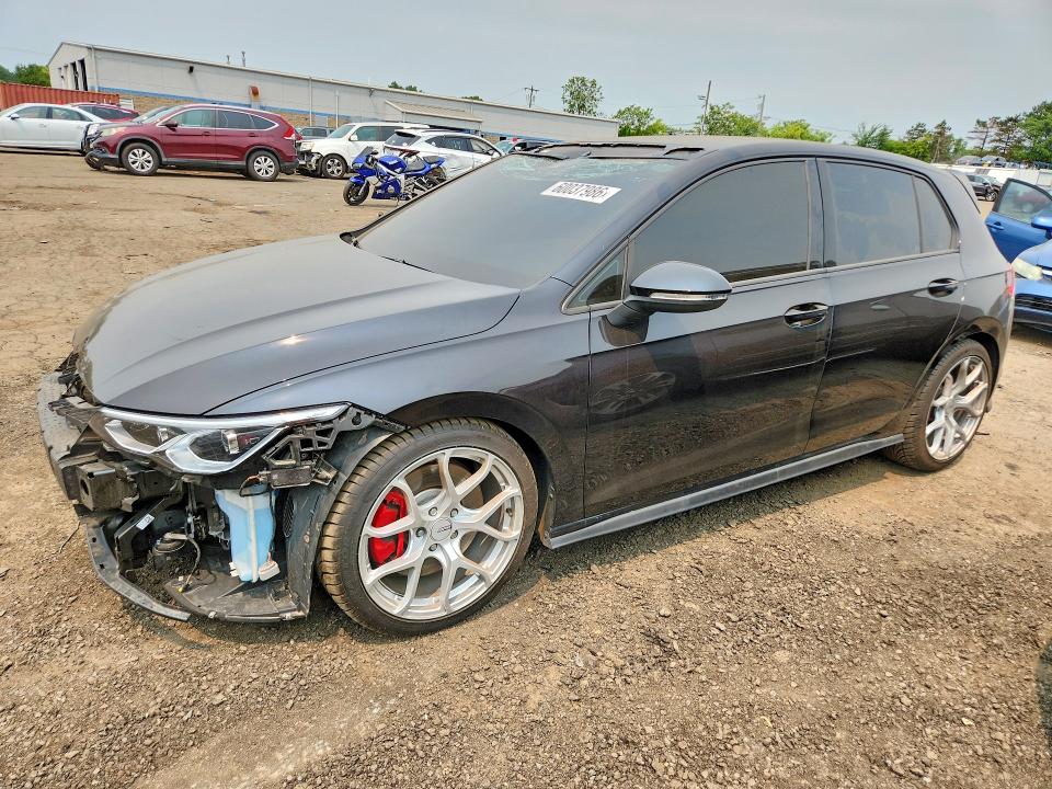 2022 Volkswagen Gti VIN WVWS87CD8NW221147 COPART salvage auction — FRONT END, Ct - Cert Of Title-Salvage, sold $7,800 on 2026-08-07 (photo 1)