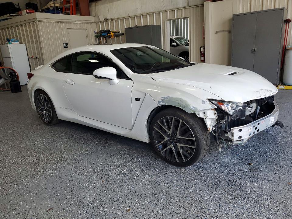 2015 Lexus Rc VIN JTHHE5BC8F5004655 COPART salvage auction — FRONT END, Nc - Dlr Only, Clean W/ Salv Hist (P), sold $3,400 on 2026-07-28 (photo 4)