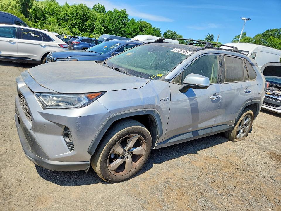 2020 Toyota Rav4 VIN JTMDWRFVXLD536118 COPART salvage auction — MINOR DENT/SCRATCHES, CA - CERTIFICATE OF TITLE (P), sold $14,000 on 2026-07-27 (photo 1)