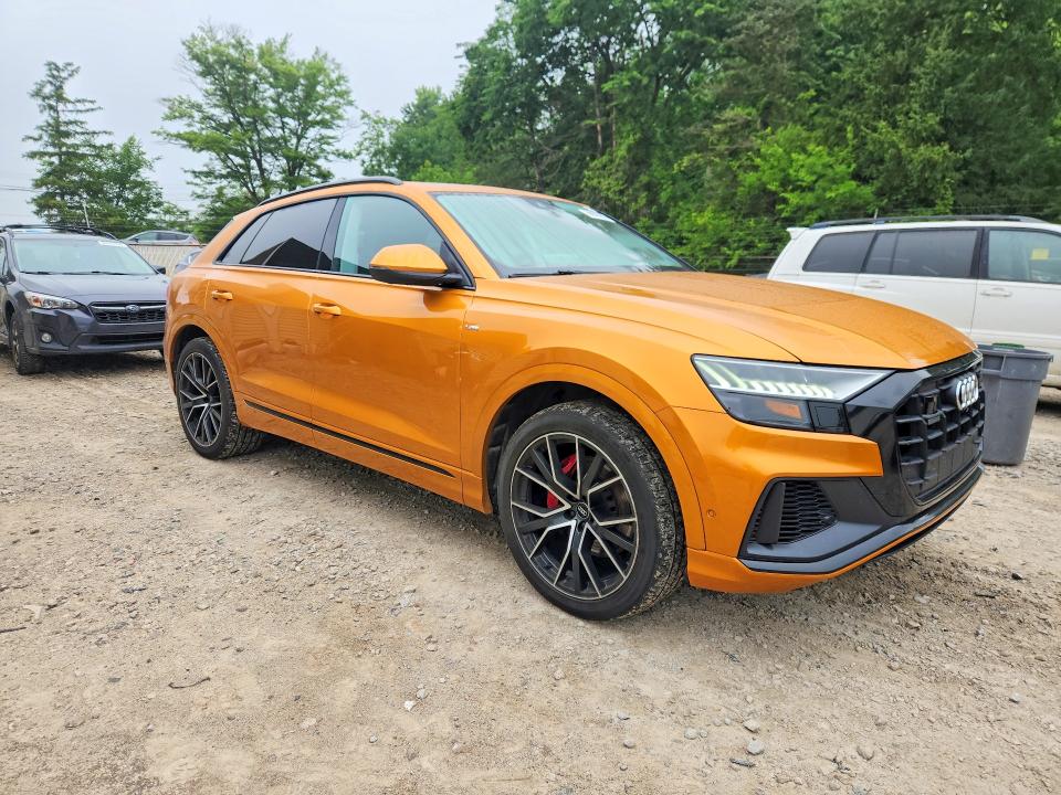 2020 Audi Q8 VIN WA1FVAF18LD022109 COPART salvage auction — MECHANICAL, Oh - Certificate Of Title (P), sold $19,700 on 2026-07-29 (photo 4)