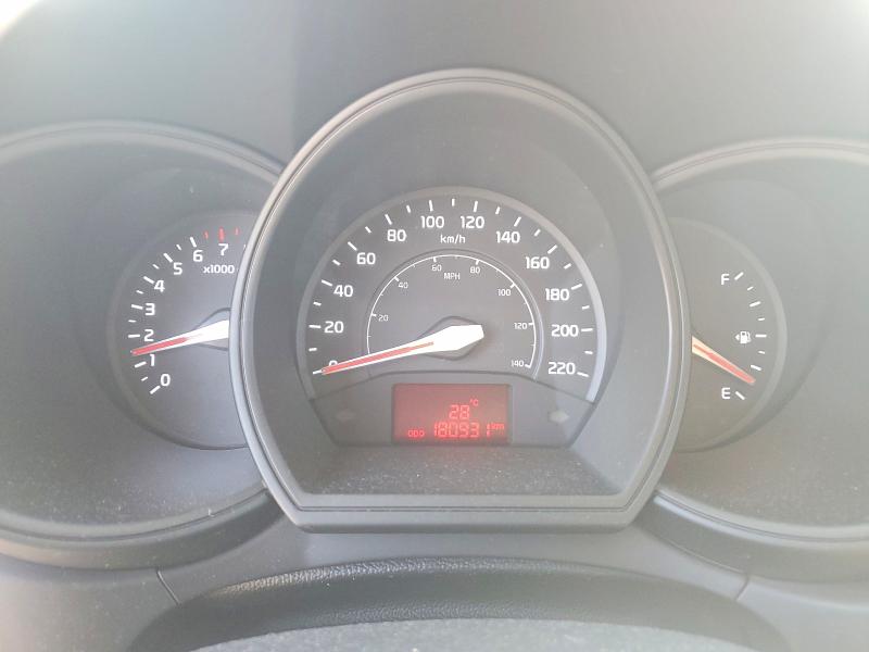 2012 Kia Rio VIN KNADM5A35C6735521 COPART salvage auction — PARTIAL REPAIR, ON - PERMIT NO BRAND - UNFIT, sold $225 on 2026-07-28 (photo 9)