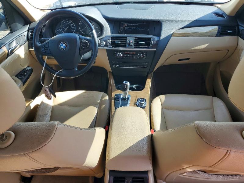 2014 BMW X3 VIN 5UXWX9C51E0D27730 COPART salvage auction — MECHANICAL, Ok - Certificate Of Title, sold $1,100 on 2026-07-14 (photo 8)