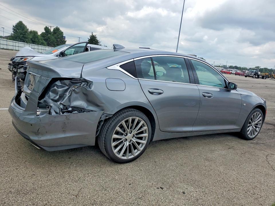 2021 Cadillac VIN 1G6DT5RKXM0147560 COPART salvage auction — REAR END, Oh - Cert Of Title-Salvage, sold $8,300 on 2026-08-19 (photo 3)