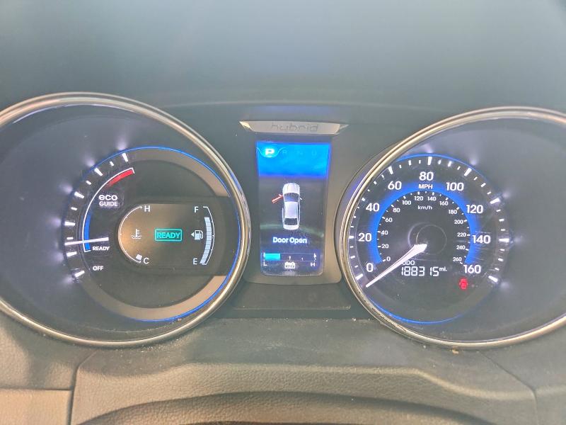 2012 Hyundai Sonata VIN KMHEC4A43CA048298 COPART salvage auction — MINOR DENT/SCRATCHES, Mo - Certificate Of Title, sold $900 on 2026-07-07 (photo 9)