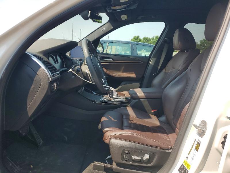 2020 BMW X3 VIN 5UXTY5C0XL9B70687 COPART salvage auction — SIDE, OH - CERT OF TITLE-SALVAGE, sold $5,400 on 2026-07-24 (photo 7)