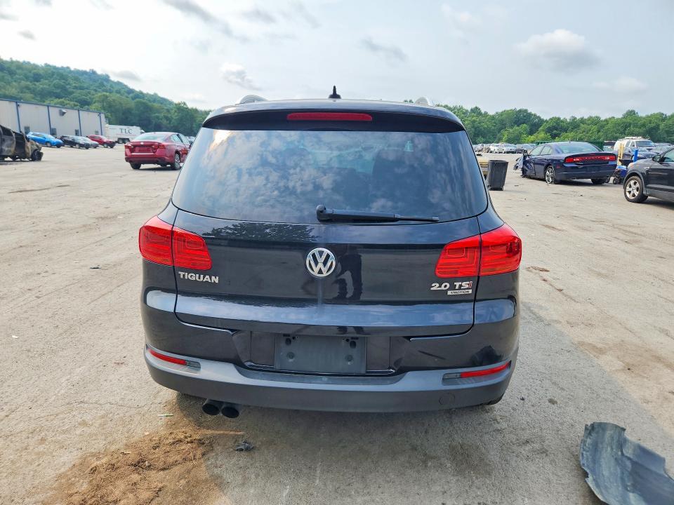 2015 Volkswagen Tiguan VIN WVGBV7AX5FW609889 COPART salvage auction — FRONT END, PA - CERTIFICATE OF SALVAGE, sold $1,600 on 2026-08-06 (photo 6)