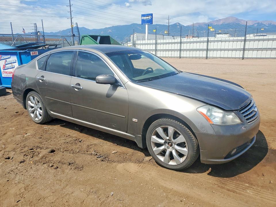 2006 Infiniti M VIN JNKAY01F26M266409 COPART salvage auction — HAIL, Co - Certificate Of Title, sold $275 on 2026-07-29 (photo 4)