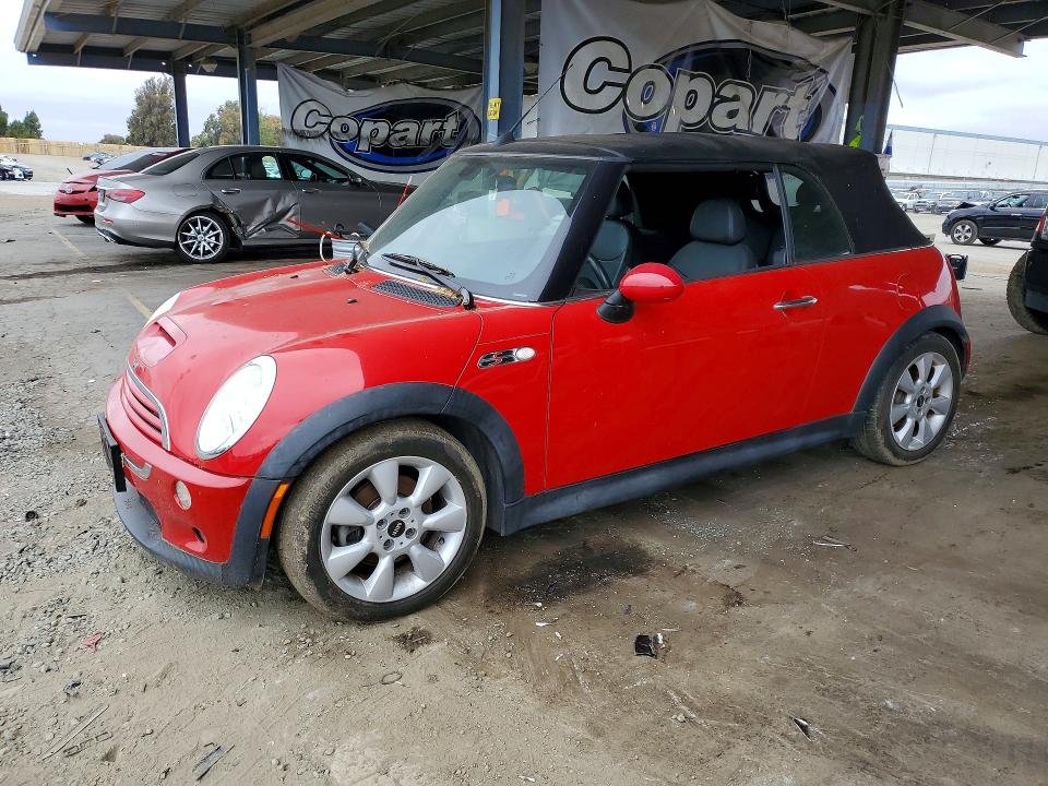 2006 Mini Cooper VIN WMWRH33546TF89179 COPART salvage auction — REAR END, CA - DIS/DLR/EXP ONLY CLEAN TITLE, sold $2,800 on 2026-07-14 (photo 1)