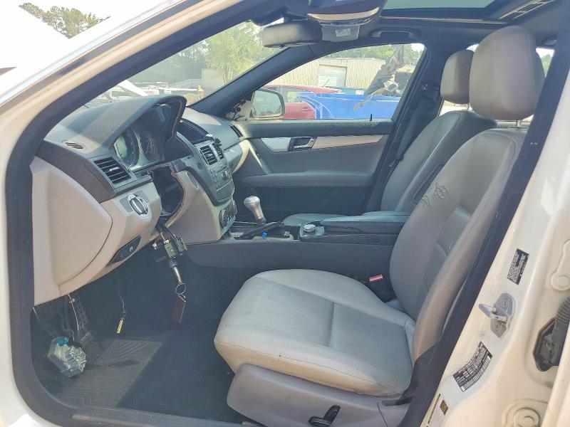 2008 Mercedes-benz C class VIN WDDGF54X48R030407 COPART salvage auction — FRONT END, NC - SALVAGE CERTIFICATE OF TITLE (P), sold $275 on 2026-08-21 (photo 7)