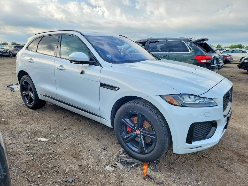 2018 Jaguar F-pace VIN SADCM2FV7JA289460 COPART salvage auction — MECHANICAL, Il - Certificate Of Title, sold $4,750 on 2026-07-09 (photo 4)