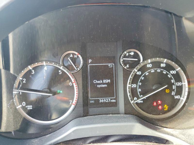 2023 Lexus Gx VIN JTJAM7BX6P5341702 COPART salvage auction — SIDE, WV - SALVAGE CERTIFICATE, sold $24,500 on 2026-07-27 (photo 9)