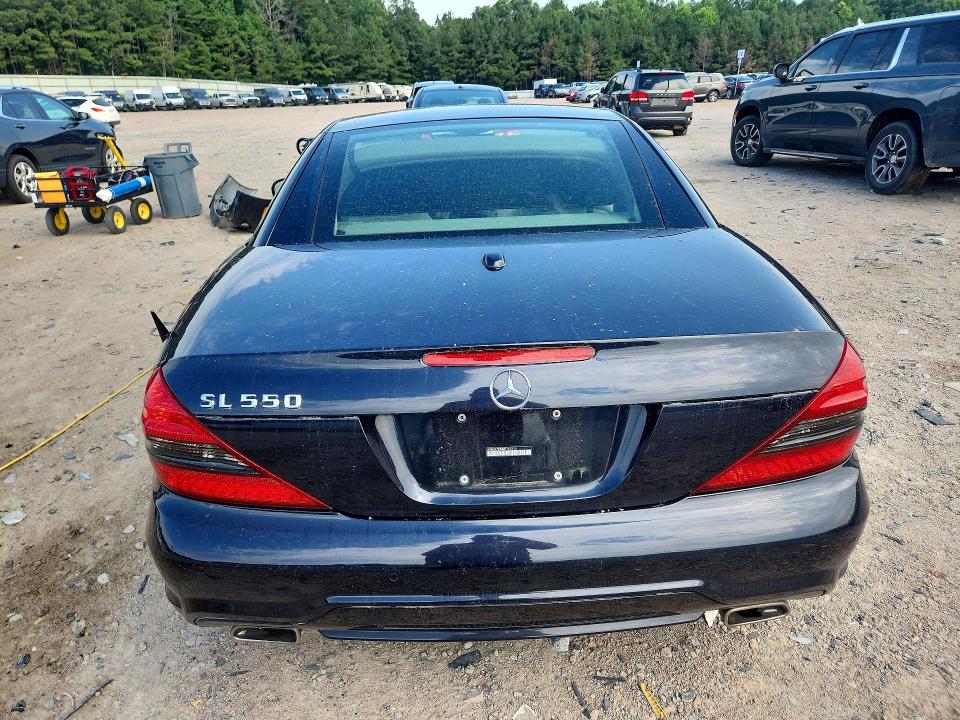 2011 Mercedes-benz Sl-klasse VIN WDBSK7BA8BF161213 COPART salvage auction — FRONT END, Nc - Salvage Certificate Of Title, sold $5,300 on 2026-08-10 (photo 6)