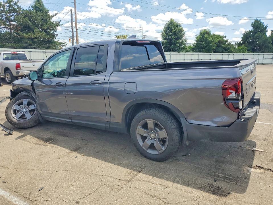 2025 Honda Ridgeline VIN 5FPYK3F6XSB010895 COPART salvage auction — SIDE, Oh - Cert Of Title-Salvage, sold $10,300 on 2026-08-19 (photo 2)